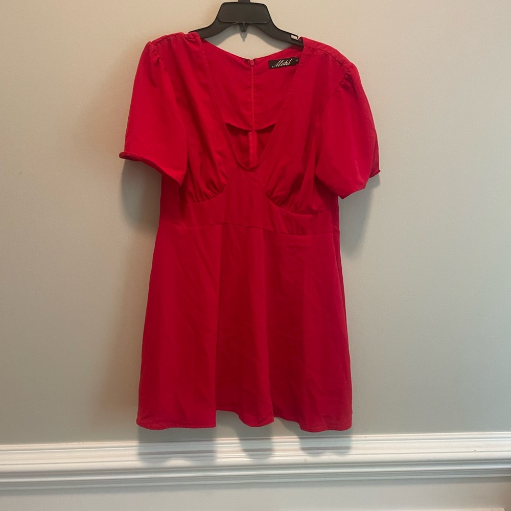 Motel red dress